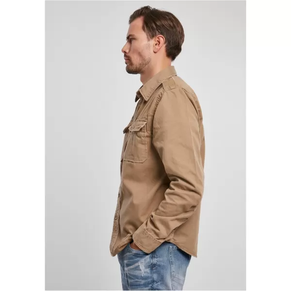  Pánska košeľa BRANDIT VINTAGE BD9373 CAMEL 