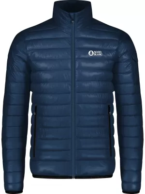 Pánska prešívaná bunda NORDBLANC EAGLEHEART NBWJM8067 TMAVO modrá
