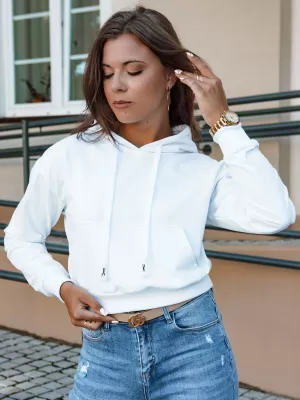 Dámska mikina DSSTREET Trendhood By1310 biela
