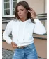 Dámska mikina DSSTREET Trendhood By1310 biela