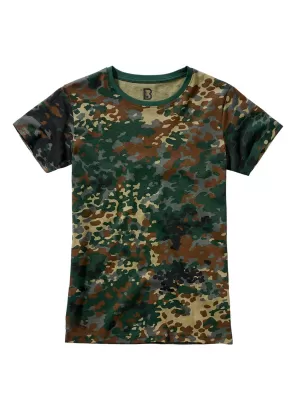 Dámska T -shirt Brandit BD44004 Flecktarn
