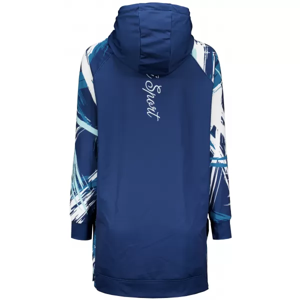 Dámska funkčná predĺžená mikina premium ALTISPORT VOJ/ALW039MI03 navy 
