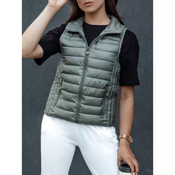  Dámska vesta DSTREET STYLISHZ TY4448 ZELENÁ 