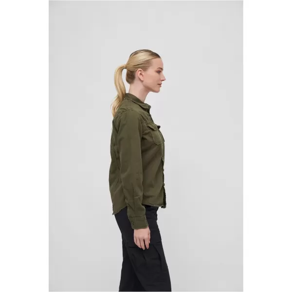  Dámska košeľa BRANDIT BD9618 OLIVE 