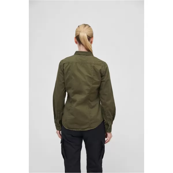  Dámska košeľa BRANDIT BD9618 OLIVE 