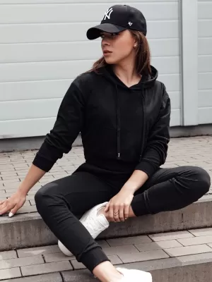 Dámska mikina DSTREET by1307 ČIERNA