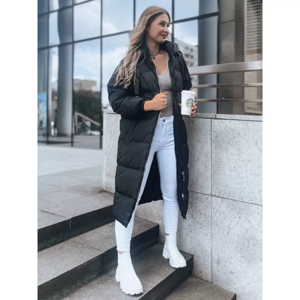  Dámsky kabát DSTREET COZYSEASON ČIERNA 