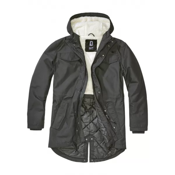  Pánska bunda Brandinit Marsh Lake BD9442 Anthracite 