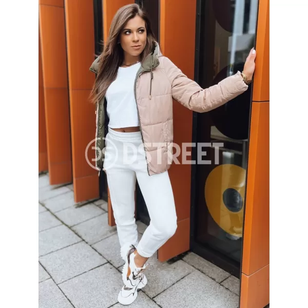  Dámska bunda dstreet Victoria Snug Ty3716 zelená 