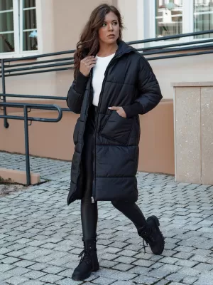 Dámsky kabát DSTREET NADIA ČIERNA