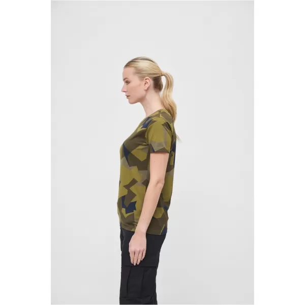  Dámske tričko BRANDIT BD44004 SWEDISH CAMO 