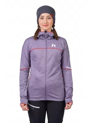 Dámska mikina HANNAH MEDA HOODY LAVENDER GRAY MEL