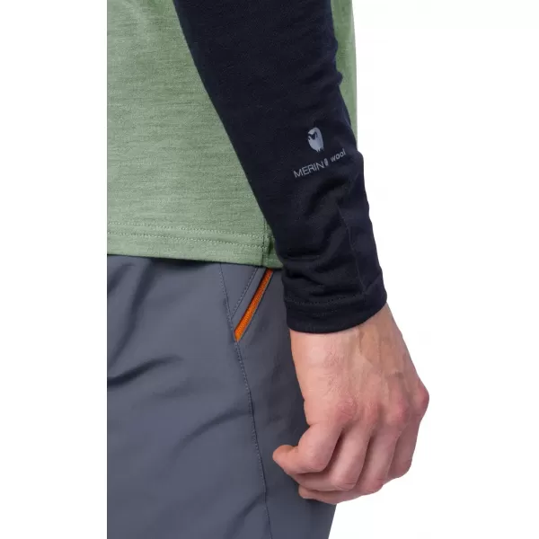  Pánske tričko s dlhým rukávom HANNAH TAREGAN L/S ANTHRACITE/LILY PAD 