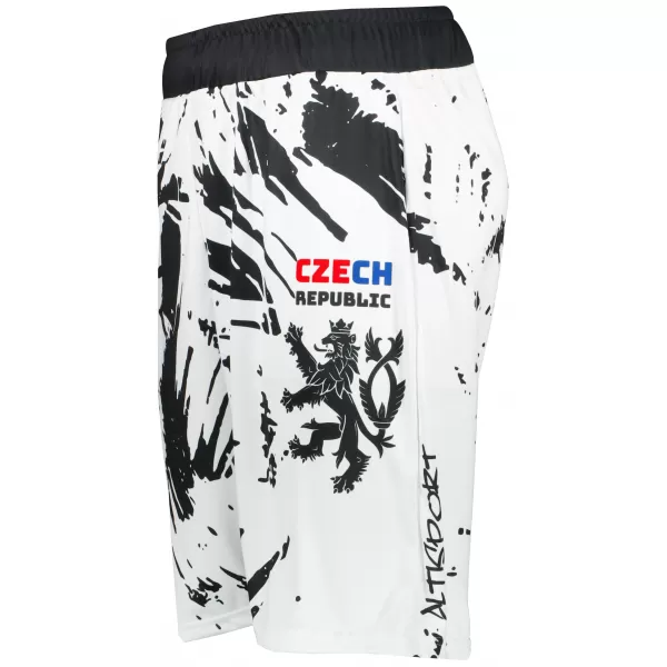  Pánske funkčné kraťasy bez vreciek premium ALTISPORT VOJ/ALM036KRA02 ABSTRAKCIA 