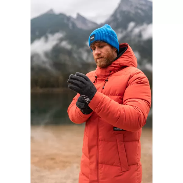  Pletené rukavice NORDBLANC CLUTCH NBWG7853 čierna 
