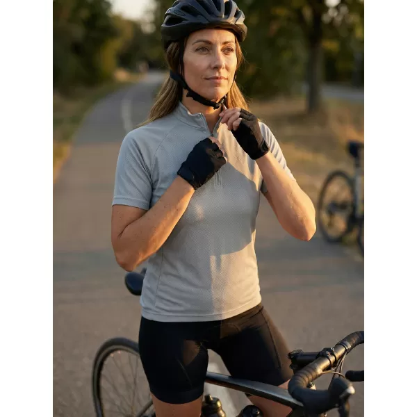  Dámsky cyklo dres ALTISPORT NoPrint NP/ALW115NJ SILVER 