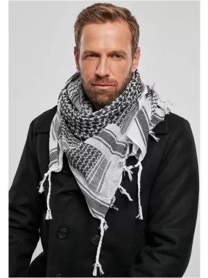 Šatka BRANDIT BD7009 WHITE/BLACK
