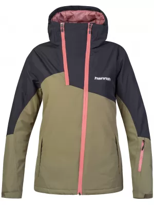 Dámska bunda HANNAH MAKY COL BURNT OLIVE/ANTHRACITE