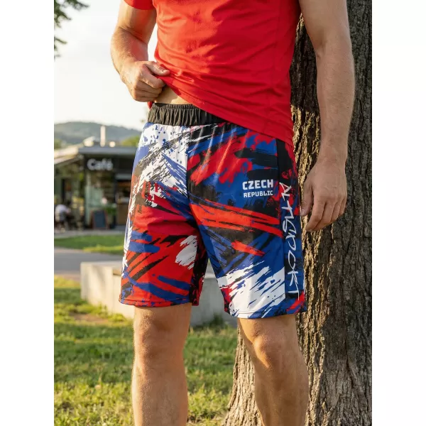  Pánske funkčné kraťasy bez vreciek premium ALTISPORT VOJ/ALM036KRA02 SLOVAK 