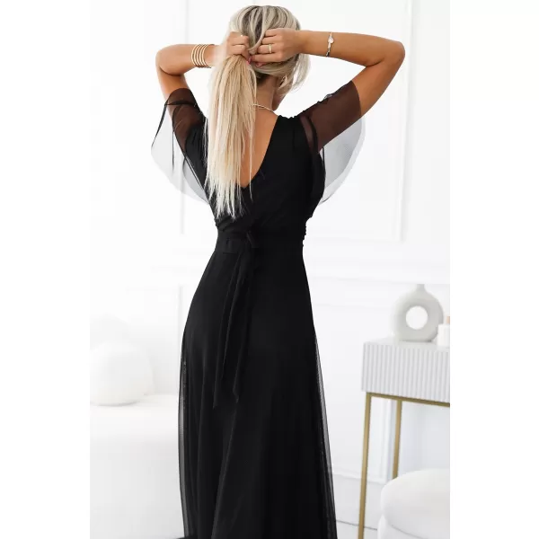  Dámske šaty Numoco Nastia 562-3 čierna 