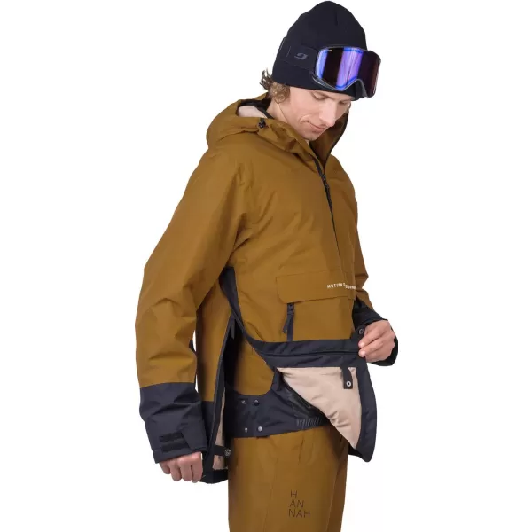  Pánska bunda HANNAH PATTY FD GOLDEN BROWN/ANTHRACITE 