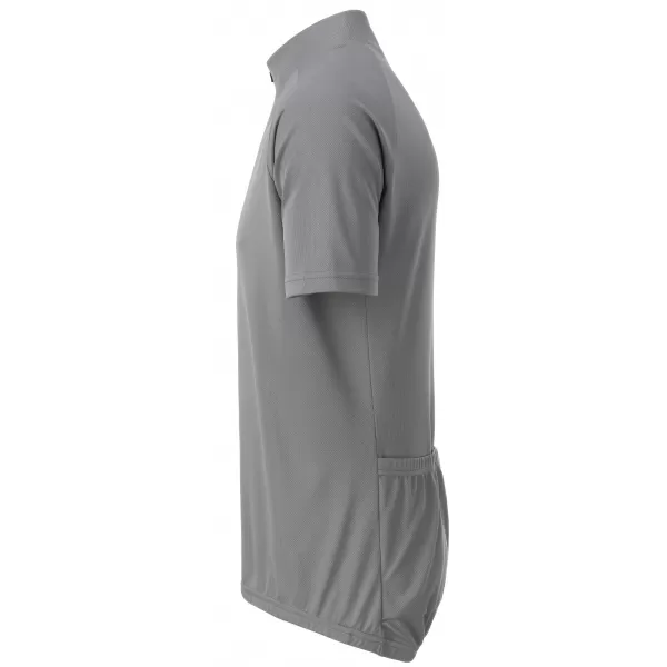  Pánsky cyklo dres ALTISPORT NoPrint NP/ALM215NJ SILVER 