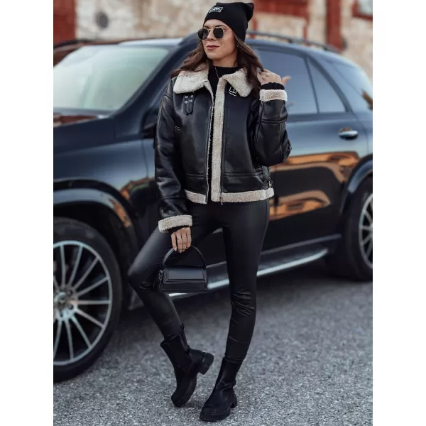  Dámska bunda DSTREET SHEREB ty4756 ČIERNA 
