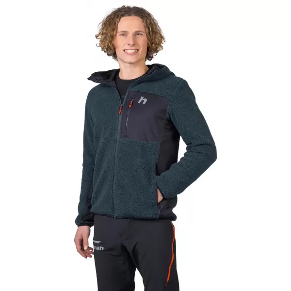  Pánska mikina HANNAH KODIAK HOODY STRATIFIED SEA/ANTHRACITE 