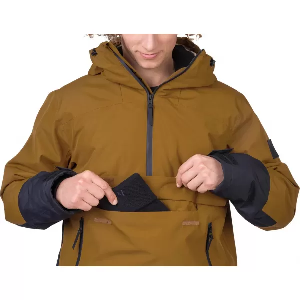  Pánska bunda HANNAH PATTY FD GOLDEN BROWN/ANTHRACITE 