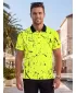 Pánske funkčné tričko s golierom premium ALTISPORT VOJ/ALM034TR05 NEON YELLOW