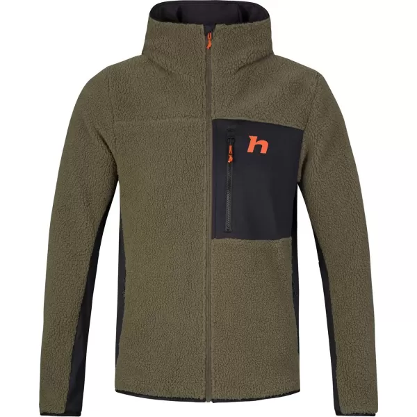  Pánska mikina HANNAH KODIAK HOODY IVY GREEN/ANTHRACITE 