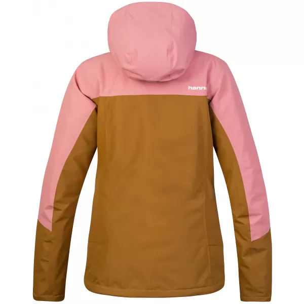  Dámska bunda HANNAH MAKY COL GOLDEN BROWN/ROSETTE 