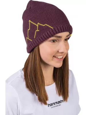 Dámska čiapka HANNAH BRITA MAUVE WINE
