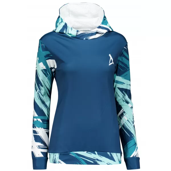  Dámska funkčná mikina premium ALTISPORT VOJ/ALW039MI01 NAVY 