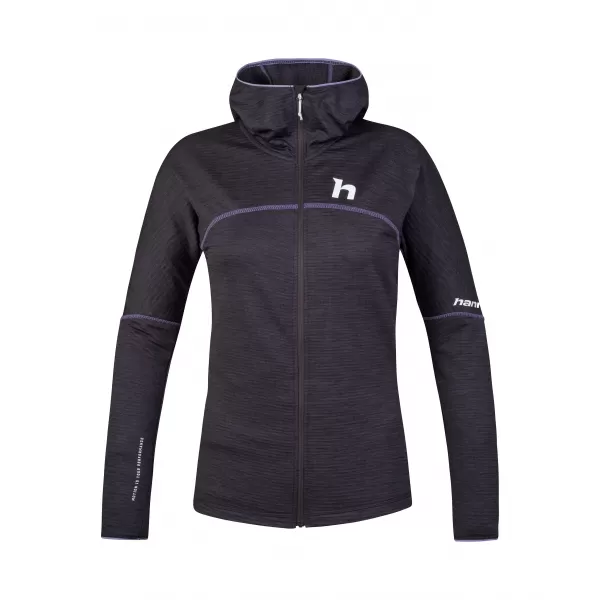  Dámska mikina HANNAH MEDA HOODY ANTHRACITE MEL 
