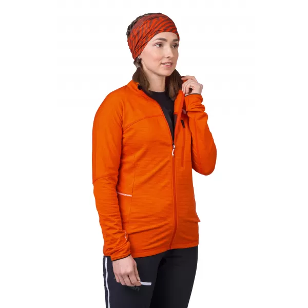  Dámska mikina HANNAH MEDA SPICY ORANGE MEL 
