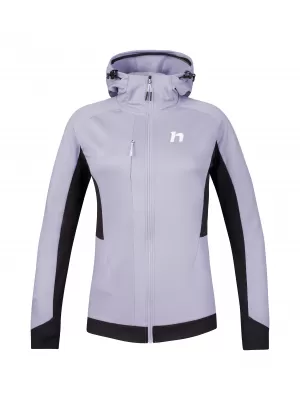 Dámska mikina HANNAH NELA HOODY LAVENDER AURA/ANTHRACITE