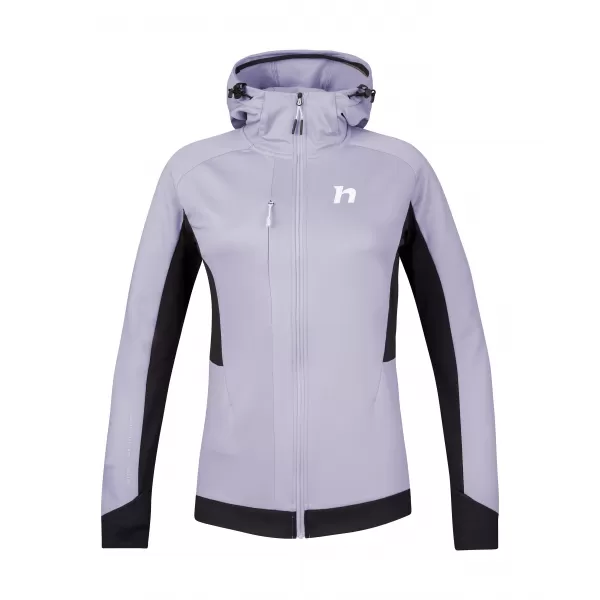  Dámska mikina HANNAH NELA HOODY LAVENDER AURA/ANTHRACITE 