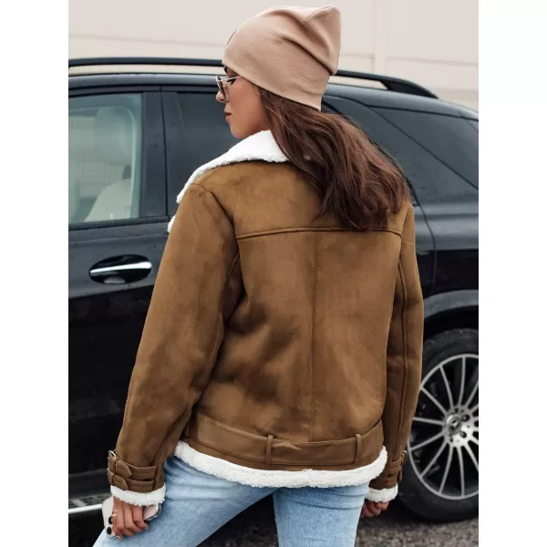  Dámska bunda dstreet leverino ty4733 karamel 