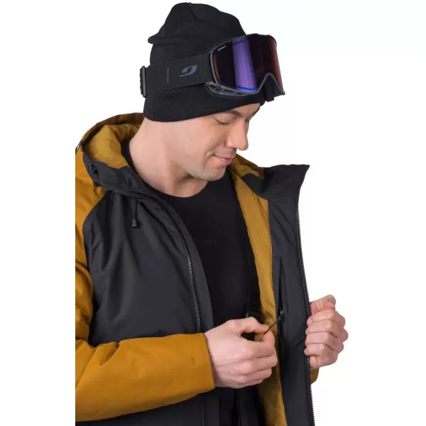  Pánska bunda HANNAH MASCON II ANTHRACITE/GOLDEN BROWN 