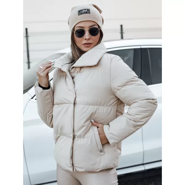  Dámska bunda DSTREET LARO ty4703 BÉŽOVÁ 