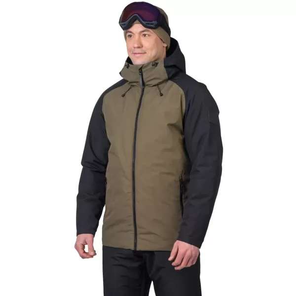  Pánska bunda HANNAH MASCON II DARK OLIVE/ANTHRACITE 