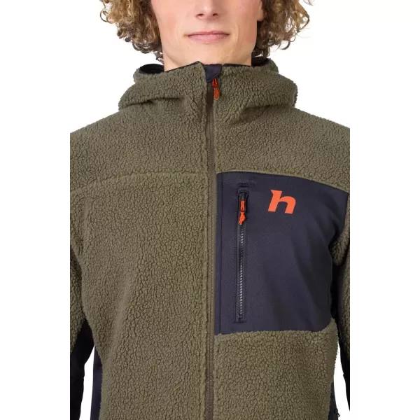  Pánska mikina HANNAH KODIAK HOODY IVY GREEN/ANTHRACITE 