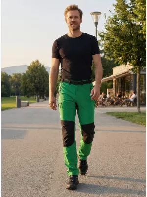 Pánske nohavice ALTISPORT NoPrint NP/ALM6021NJ FERN GREEN/BLACK