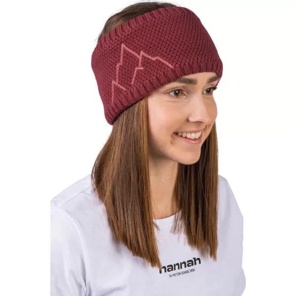  Dámske čelenka HANNAH ASTRA GARNET 