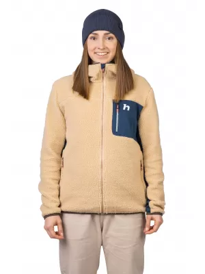 Dámska mikina HANNAH KOALA HOODY BEIGE/STRATIFIED SEA