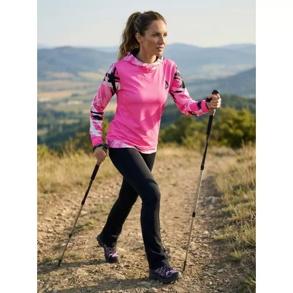  Dámska funkčná mikina premium ALTISPORT VOJ/ALW039MI01 FLUO PINK 