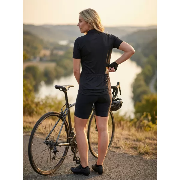  Dámsky cyklo dres ALTISPORT NoPrint NP/ALW115NJ BLACK 
