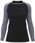 Dámske tričko s dlhým rukávom HANNAH LESLIE L/S ANTHRACITE/WISTERIA