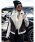 Dámska vesta DSTREET WOOLZIP TY4746 ČERNÁ/KARAMELOVÁ ČIERNA/HNEDÁ